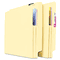 Pendaflex Convertible File, Straight Cut, 1 3/4 Inch Expansion, Letter, Manila, 25/Box ESS12831