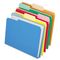 Pendaflex CutLess/WaterShed/Double Stuff File Folders, 1/3 Cut, Assorted, Letter, 50/BX ESS48437