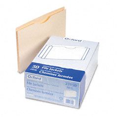 Pendaflex Double-Ply Tabbed File Jacket with 1 1/2 Inch Expansion, Legal, Manila, 50/Box ESS23150