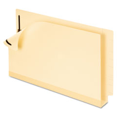 Pendaflex Double Stuff Laminated End Tab, 2 Fasteners, Legal, Straight Tab, Manila 50/BX ESS13166