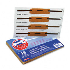 Pendaflex E-Z Place Self-Adhesive Paper File Fasteners, Two Inch Capacity, 48/Pack ESS99372