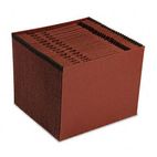 Pendaflex Earthwise EarthWise Recycled 1-31 Expanding File, 21 Pocket, Red Fiber, Letter, Red ESSER17D