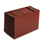 Pendaflex Earthwise EarthWise Recycled A-Z Expanding File, 21 Pockets, Red Fiber, Legal, Red ESSER19A