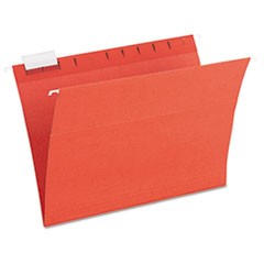 Pendaflex Earthwise Envirotec Hanging File Folders, 1/5 Tab, Letter, Assorted Colors, 20/Box ESS52115MIXR