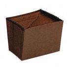 Pendaflex Essentials A-Z Expanding File, 21 Pocket, Redrope, 9 3/4 x 7 1/2, Redrope ESSR09AOX