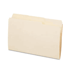 Pendaflex Essentials Essentials File Folders, 1/3 Cut Top Tab, Legal, Manila, 100/Box ESS75313
