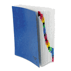 Pendaflex Expandable Desk File, 1-31 Index, Letter Size, Acrylic-Coated PressGuard, Blue ESS11013