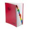 Pendaflex Expandable Desk File, A-Z Index, Letter Size, Acrylic-Coated PressGuard, Red ESS11017