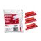 Pendaflex Hanging File Folder Tabs, 1/5 Tab, Two Inch, Red Tab/White Insert, 25/Pack ESS42RED