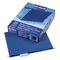 Pendaflex Hanging File Folders, 1/5 Tab, Letter, Navy, 25/Box ESS81615