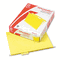 Pendaflex Hanging File Folders, 1/5 Tab, Letter, Yellow, 25/Box ESS81606