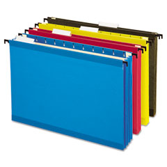 Pendaflex Hanging Pocket Files, 3 1/2" Expansion, Letter, Assorted ESS09213