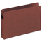 Pendaflex Heavy-Duty Five Inch Expansion File, Straight Cut, Red Fiber, Legal, 10/Box ESS95565