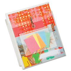 Pendaflex I-Organize Poly Envelope, 8 1/2" x 11", Clear ESS10037