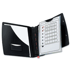 Pendaflex I-Organize Storage Binder, Eight Storage Channels, Letter Size, Black ESS10045