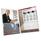 Pendaflex I-Organize Twin Pocket Folder for 11 x 8-1/2 or 11 x 17 Papers, Clear ESS10035