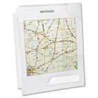 Pendaflex I-Organize Wave Pocket Folder, 11 x 8-1/2, Clear ESS10052