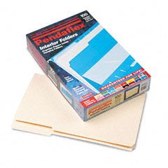 Pendaflex Interior File Folders, 1/3 Cut Top Tab, Legal, Manila, 100/Box ESS435013