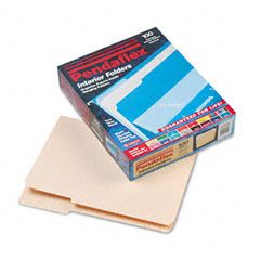 Pendaflex Interior File Folders, 1/3 Cut Top Tab, Letter, Manila 100/Box ESS421013