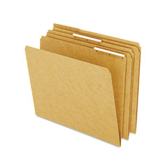 Pendaflex Kraft Angled Tab File Folders, 1/3 Cut Top Tab, Letter, Brown, 50/Box ESSAC18213