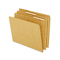 Pendaflex Kraft Angled Tab File Folders, 1/3 Cut Top Tab, Letter, Brown, 50/Box ESSAC18213