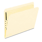 Pendaflex Manila One-Fastener Classification Folders with Straight Tabs, Letter, 50/Box ESSFM211