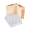 Pendaflex Manila Pressboard End Tab Classification Folders, Letter, Six-Section, 10/Box ESS13175