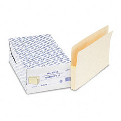 Pendaflex One Inch Expansion File, 25 Pockets, Straight Cut, Manila, Legal, 25/Box ESS22811