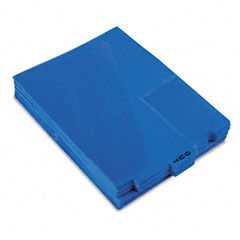 Pendaflex Out Guides, Center "OUT" Tab, Vinyl, Letter, Blue, 50/Box ESS13542