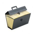 Pendaflex Portafile Expanding Organizer with 19 Pockets, Letter, Black ESS01156