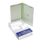 Pendaflex Pressboard Folders with Two 2" Capacity Fasteners, Legal, Green, 25/Box ESS17185