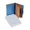 Pendaflex Pressguard Classification Folders, Legal, Six-Section, Light Blue, 10/Box ESS2257LB