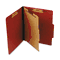 Pendaflex Presstex Colorlife Classification Folder, Letter, Six-Section, Dark Green ESS02611
