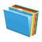 Pendaflex Ready-Tab Hanging File Folders, 1/5 Tab, Kraft, Letter, Assorted Colors, 25/Box ESS42592