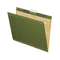 Pendaflex Ready-Tab Hanging File Folders, 1/5 Tab, Kraft, Letter, Standard Green, 25/Box ESS42590