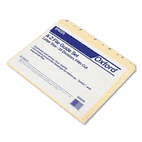 Pendaflex Recycled Top Tab File Guides, Alpha, 1/5 Tab, Manila, Letter, 25/Set ESSEN225