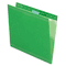 Pendaflex Reinforced Hanging Folders, Letter, Bright Green, 25/Box ESS415215BGR