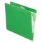 Pendaflex Reinforced Hanging Folders, Letter, Bright Green, 25/Box ESS415215BGR