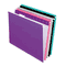 Pendaflex Reinforced Hanging Folders, Letter, Pastel Colors, 25/Box ESS415215ASST2