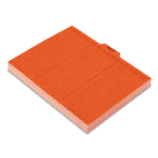 Pendaflex Salmon Color Charge-Out Guides, 1/5 Tab, 11 Point Stock, Letter, 100/Box ESS2051