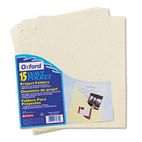 Pendaflex Slash Pocket Project Folders, Jacket, Letter, Manila, 15/Pack ESS31870
