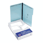 Pendaflex Two-Fastener Pressboard Expanding Folder with 1/3 Cut Tab, Legal, Blue, 25/Box ESSFP313