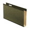 Pendaflex Two Inch Reinforced Hanging Kraft File Folders, Legal, Standard Green, 25/Box ESS4153X2
