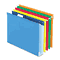 Pendaflex Two Inch Reinforced Hanging Kraft File Folders, Letter, Assorted, 25/Box ESS4152X2ASST