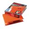 Pendaflex Two Inch Reinforced Hanging Kraft File Folders, Letter, Orange, 25/Box ESS4152X2ORA