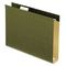 Pendaflex Two Inch Reinforced Hanging Kraft File Folders, Letter, Standard Green, 25/Box ESS4152X2