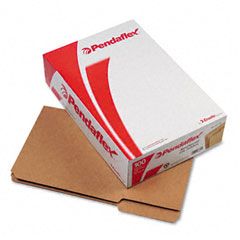 Pendaflex Two-Ply Dark Kraft File Folders, 1/3 Cut Top Tab, Legal, Brown, 100/Box ESSRK15313