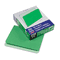 Pendaflex Two-Tone File Folders, Straight Cut, Top Tab, Letter, Green/Light Green, 100/Box ESS152BGR