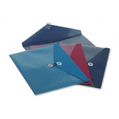 Pendaflex ViewFront Standard Pocket Poly Booklet Envelope, 11 x 9 1/2, 4/Pack ESS90016
