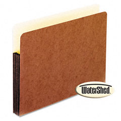 Pendaflex Watershed 3 1/2 Inch Expansion File Pockets, Straight Cut, Letter, Redrope ESS35247